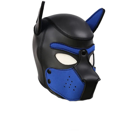 Female Role-playing Mask Couple Training Game BDSM Bondage Sex Toy Male Dog Head Mask Adult Party Toy Nightclub Dance Head Cover