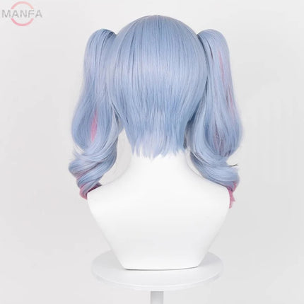 2 styles of Miku Rabbit Hole Cosplay Wig Heat Resistant Synthetic Wigs+ Wig Cap