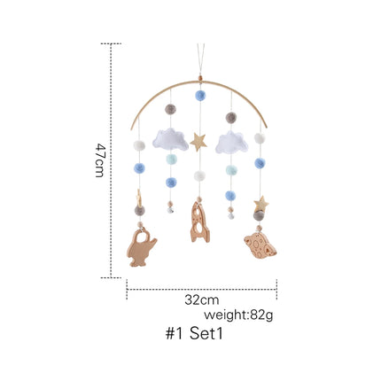 Baby Mobile for Crib Toys 0-12 Months For  Newborn Bed Bell Toddler Rattles Gift For Kids