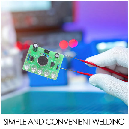 Soldering Project Kit DIY Sound Controlled Flowing Light Board for Beginners Electronics Circuit Electronics Project Kit