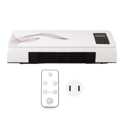 Electric Heater Air Conditioner Fan Natural Heating Wall Mounted Temperature Protection Timer Air Natural Heater