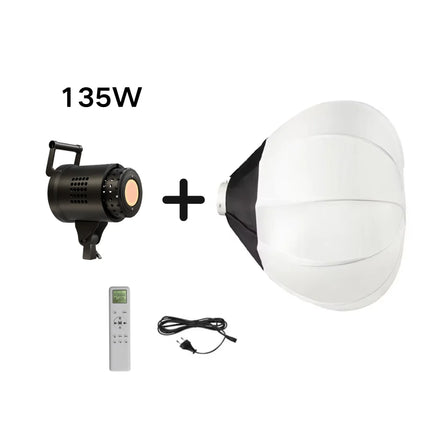 115/135W Photography Bowens Lighting LED 220V Video Studio Daylight-Balanced Lamp Portrait Flash Studio 3000-6000K 3 Colors