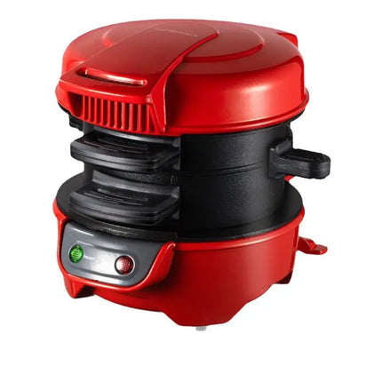 A84G-Household Breakfast Machine Hamburg Maker With Egg Cooker Ring Machine Bread Sandwich Machine Waffle Machine EU Plug