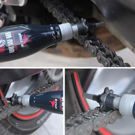 120ml Motorcycle Chain Oil Lubricating Oil Chain Wax Oil Prevention Reduction Maintenance Rust Electric Vehicle Seal