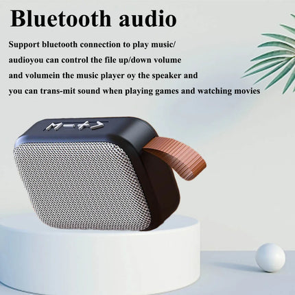 G2 Portable Bluetooth Speaker, Mini Wireless Loudspeaker, 3D Stereo Surround HiFi Sound Box Outdoor Wireless Column Music Player