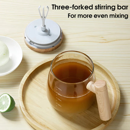 Self Stirring Coffee Cup Electric Stirring Mug 400ml Self Mixing Mug Glass Waterproof Automatic Electric Protein Powder Mix Cup