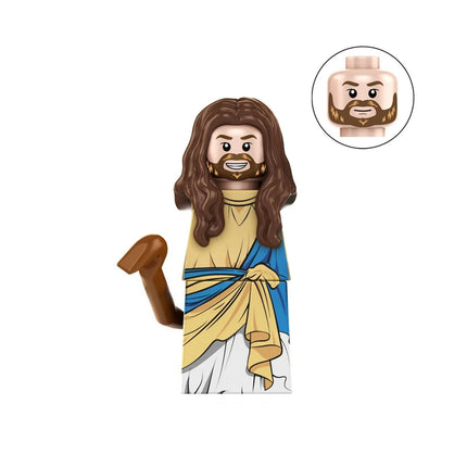 Blind Box TP1044 Mini Figure Greek Mythology Medusa Poseidon Zeus Building Blocks Jesus Hades Athena Building Block Model Toys