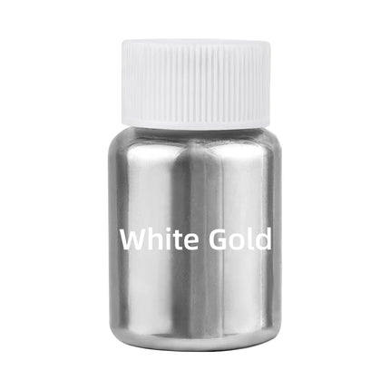 15g/Bottle Gold And Silver Dye Glitter Powder Mousse Cake Macaron Chocolate Confectionery Pastry Baking Cake Decoration