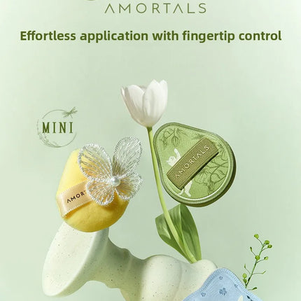 Artist Series Mini Finger Sponge Waterdrop Shape Peach Shape Hydrophilic Polyurethane Dry Sponge for Makeup Application
