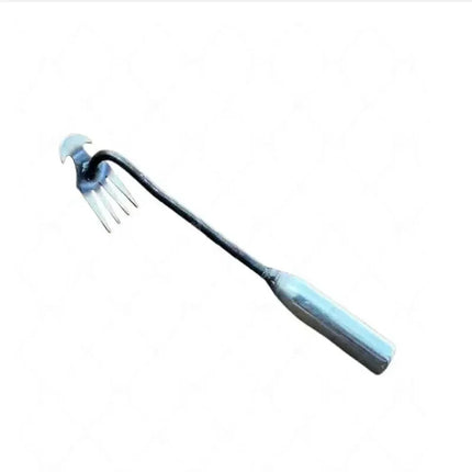 Weeding Wonder Tool – Dual-Purpose Garden Hoe and Rake with Saw Blade, Steel Root-Removal Weeder and Cultivator