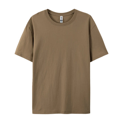 100% Cotton Solid T-shirts Summer Casual Women Sporty Short Sleeve Tees Fashion White Black Clothing Loose O-Neck Female Tops