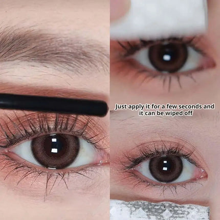 Mascara Remover Set Gentle Formula Waterproof Makeup Removal Dual Effect Eyelash Cleanser Nourishing Care Portable Travel Tools
