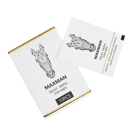 10pcs Male Delay Wipes Natural Wet Tissue Lasting Long Penis Wipes Enlargement Harder Anti Premature Ejaculation External Use