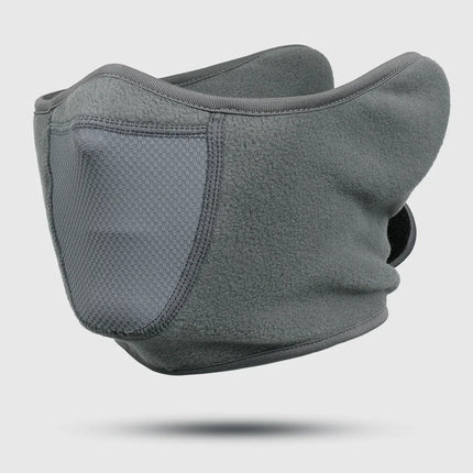 Fashion Winter Thermal Balaclava Full Face Mask Skiing Hat Bandana Hat Windproof Snowboard Scarves Women's Men Helmet Cap Black