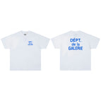 M / 816 white blue letters