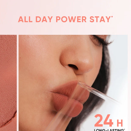 JUDYDOLL CUSHION MATTE LOCK LIP CREAM - 24hr Long-Lasting Waterproof Smudge-Proof Moisturizing That Reduces Lip Lines