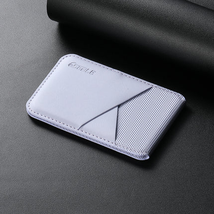 Luxury Business Leather Wallet Card Holder Bag For iPhone & Samsung Galaxy MagSafe Accessories With Slim Geometric Design Gift