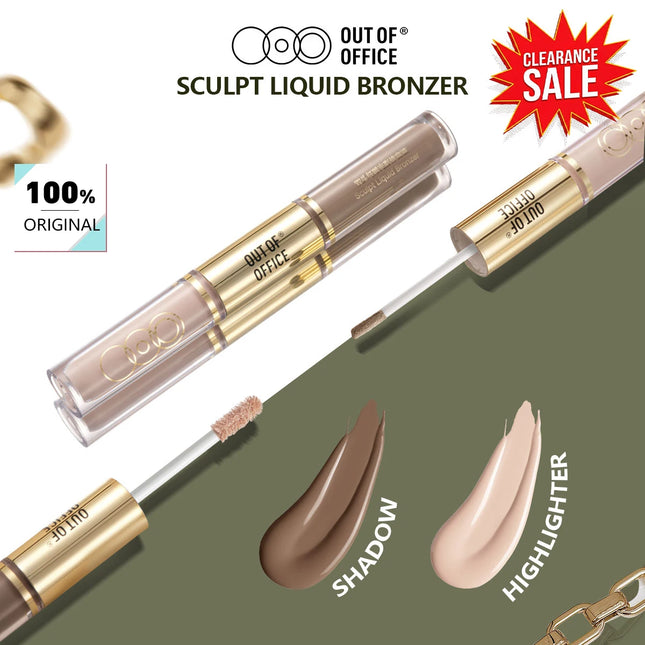 [ClearanceSale] OUT OF OFFICE SCULPT LIQUID BRONZER,Hydrating & Smooth,Lightweight & Non-Heavy,Slim Sculpting & Contouring