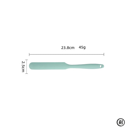 Food Grade Silicone Cream Scraper Household all-in-one Long Cake Spatula Heat-resistant Kitchen Baking Tool
