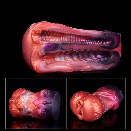 NNSX Fantasy Male Masturbator Soft Silicone Stroker for Men Realistic Textured Pocket Pussy Vagina Penis Training Sex Toys