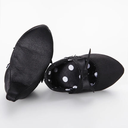 Spring Autumn Girl Baby Children's Shoes with Beautiful Bow Detail High Heels Design for Little Princess Footwear