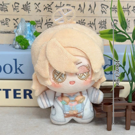Cartoon Identity V Doll Keychain 10cm Plush Cotton Doll Pendent Explorer Composer Mercenary Anime Figure Keyring Fans Gifts