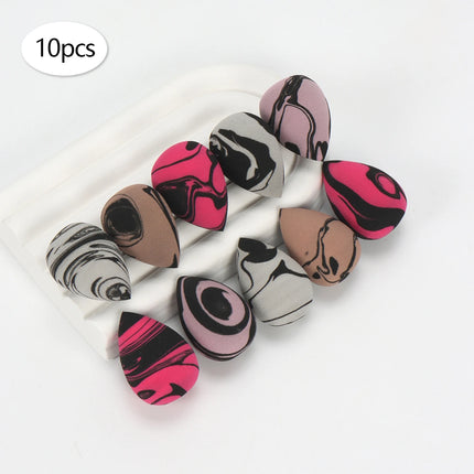 10/20/30/50/100Pcs Mini Makeup Sponge Set, Dual-Use Wet/Dry Beauty & Blenders for All Skin Types