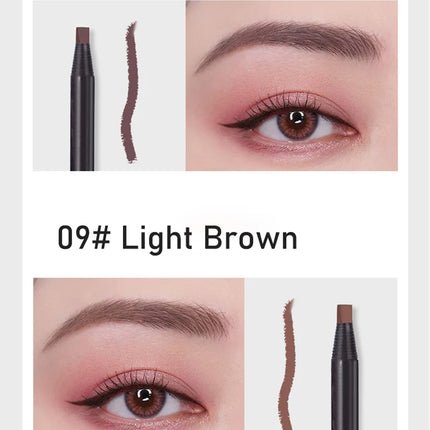 HAOZHUANG  Waterproof Long Lasting Eyebrow Pencils with Soft Brush Eyebrows Makeup Tool Permanent Makeup Tattoo Accessories