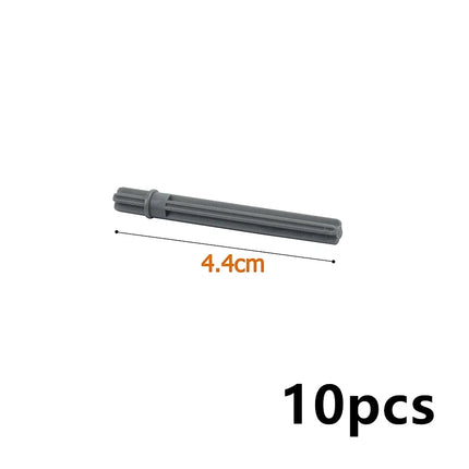 MOC Technical Cross Axle Bulk  Bricks Shaft Axle Assembles Particles Building Blocks Toy Compatible 6587 24316 15462 3737 3706