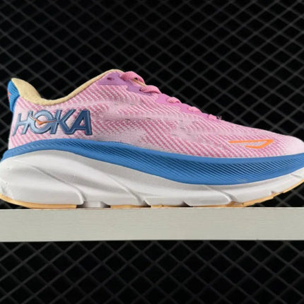 2026 Fashion-CLIFTON 9 Athletic Running Shoes Breathable Anti-slip Cushioning Road Running Shoes Men Women Sneakers ‮seohS hokaeS