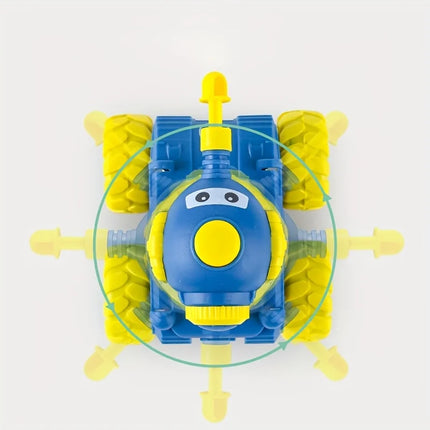 360 ° stunt rotating off-road toy, durable and impact resistant, bi-directional friction driven truck, suitable for children