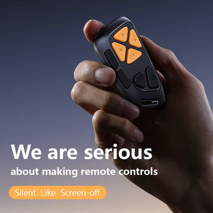 Remote Control Wireless Page Turner Bluetooth-Compatible Camera Photo Shutter Clicker Remote for Android iOS iPhone iPad Tik Tok