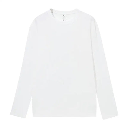 230g Cotton Long Sleeves T Shirt print Logo Embroidered Name Men Women Spring Autumn Custom Photos Activity Jersey