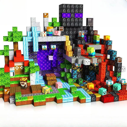 Magnetic STEM Building Blocks - Educational Set for Kids