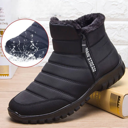 Men's Waterproof Winter Ankle Boots 2025 / Bottes d'hiver imperméables 2025
