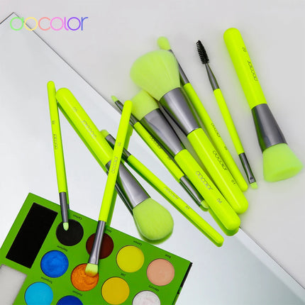 Docolor Makeup Brush Set Professional 10-30pcs Eyeshadow Blush Synthetic Foundation Brush Powder Contour Cosmetic Tool For Women