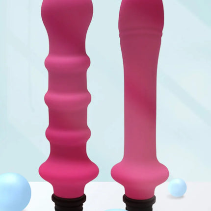 FREDORCH Sex Machine Attachments Fascia Gun Massage Head to Silicone Dildo Sex Toys for Men Women Vibrators Penis Masturbation