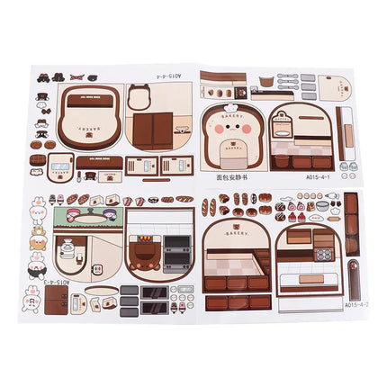 Quiet Book Creative Doudou Book Handmade DIY Children's Toys Development Hands on Ability Girl's Birthday Gifts
