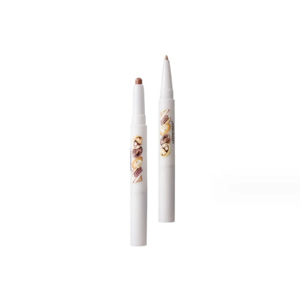 LEEMEMBER Lip Liner Bear Bakery Collection Lipstick Pencil Natural Coverage And Change Lip Color Double-Ended Lip Makeup