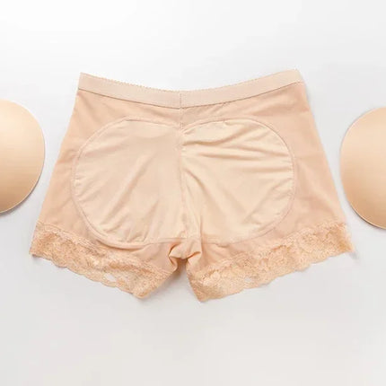 Butt Lifter Shapewear Panties Seamless Hip Enhancer Booty Pads High Waist Shaper Shorts for Instant Fake Ass Lift
