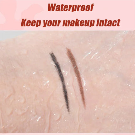 1pcs Beauty Eyeliner Pencil Eyeliner Gel Pen Waterproof Long Lasting Silkworm Pen Black Brown Eyeliner for Beginners Eye Makeup
