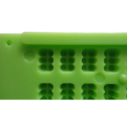 Plastic Braille Writing-Slate with Stylus Portable Braille Fingerboard Writing Learning Tool Preschool Gift for Boys and Girls