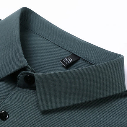 2026 Men's Short Sleeve Polo Shirt with Letter Print Casual Business Daily Top