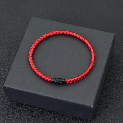 Grade A Keel Rope Bracelet Men Women Lucky Red Thread Bracelet Attract Micro Magnetic Couple Bracelet Wealth Prosperity Brazalete
