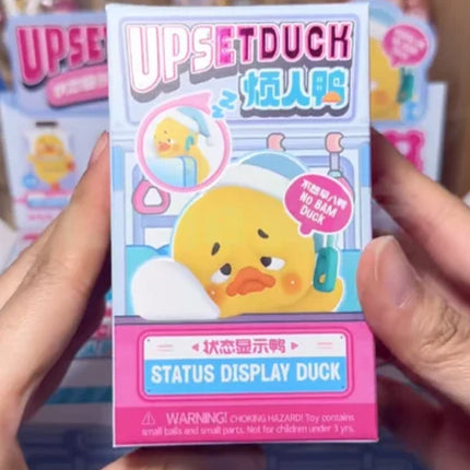new Upset Duck hipper series Vinyl Blind Box Surprise Toy Mystery Box Anime Figure Doll Ornament Christmas birthday girl Gift