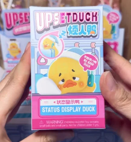 New Upset Duck Hipper Series Vinyl Blind Box Surprise Toy Mystery Box Anime Figure Doll Ornament Christmas Birthday Girl Gift