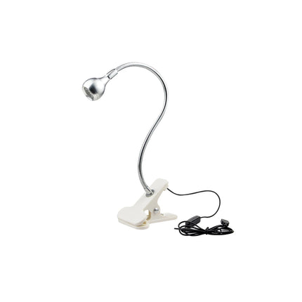 Flexible Table Lamp USB Power Lamp Reading Book Light With Holder Clip Study Reading Lamps Bedside Table Bedroom Decor Nightlamp