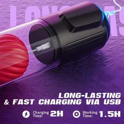 Male Masturbator Penis Pump Enlarger Transparent Visual Male Sex Toys for Men APP Control Vibrating Vacuum Suction Glans Trainer
