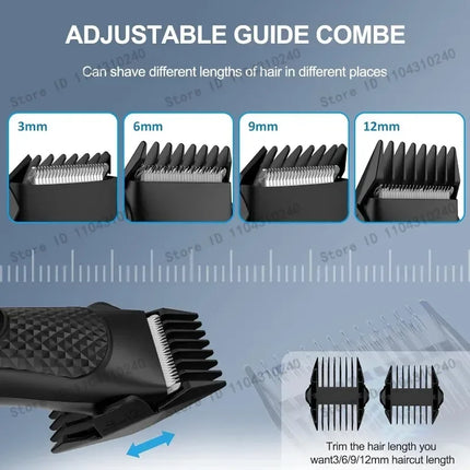 Body Hair Trimmer for Men Electric Groin Hair Trimmer Rechargeable Ball Shaver Groomer Replaceable Ceramic Blade Head Waterproof