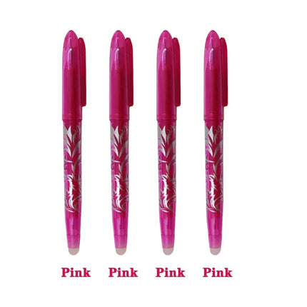8/4pcs Erasable Gel Pen  Multi-Color0.5mm Tip Painting Writing Drawing School Black Blue Red Pink Orange Green Purple Light Blue
